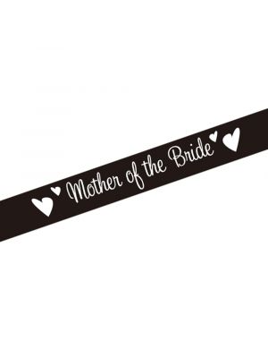 Mother of the Bride Party Sash